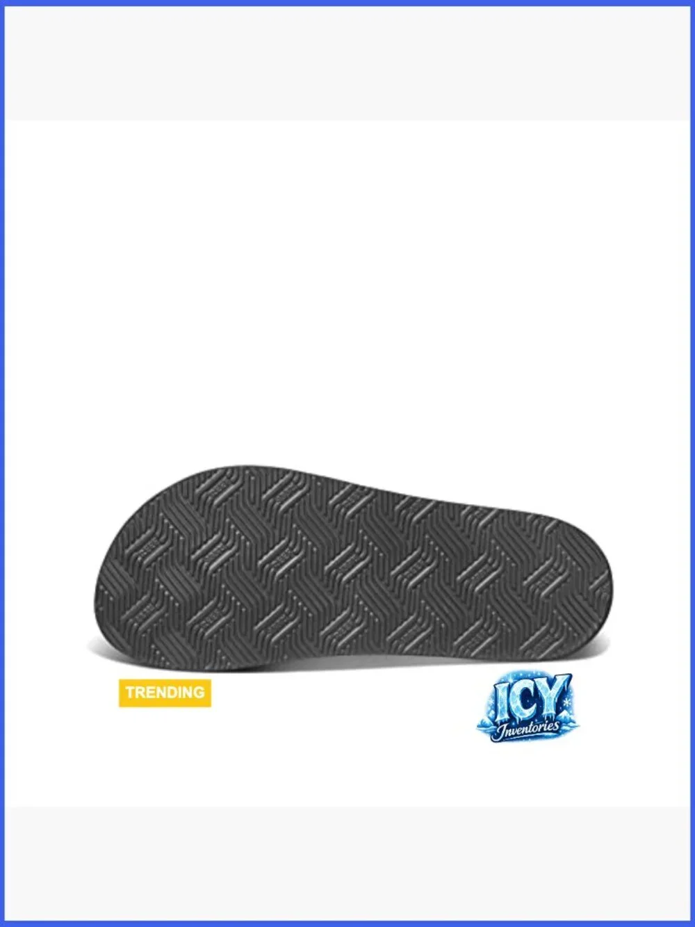 Men's Water Friendly Synthetic Strap Flip Flops with Padded Mesh Lining